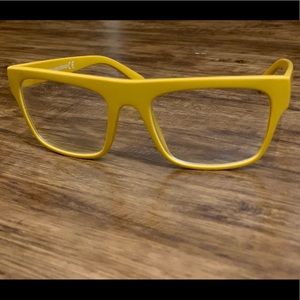 Yellow H&M sunglasses